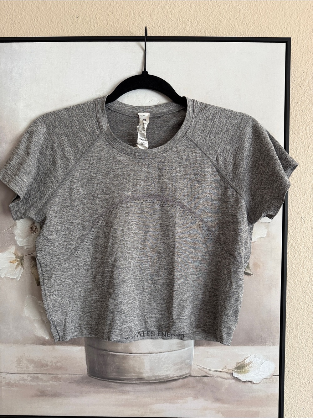 Lululemon swiftly tech cropped T-shirt